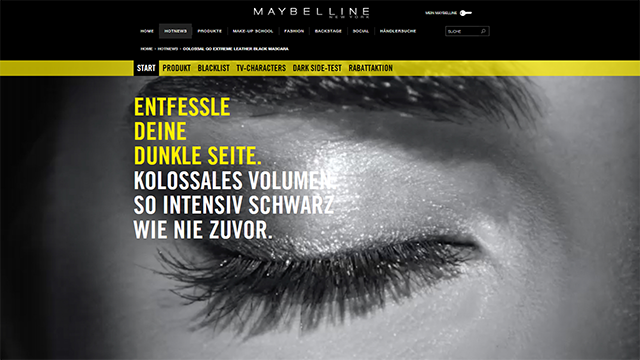 Leather Black Maybelline