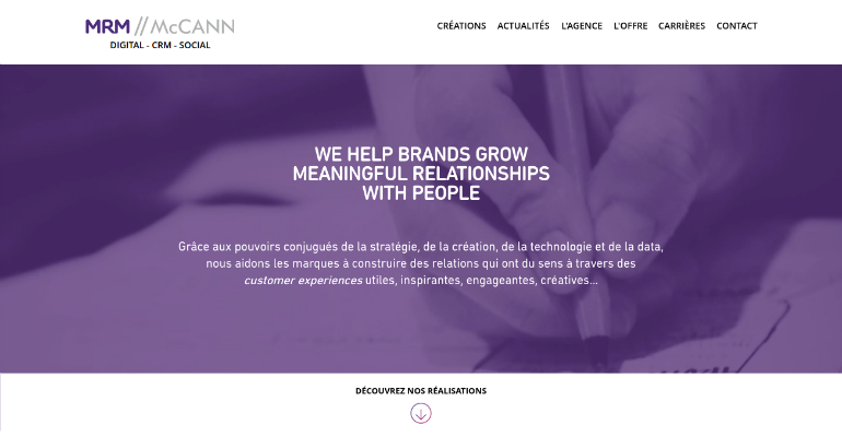 MRM McCANN online creative agency