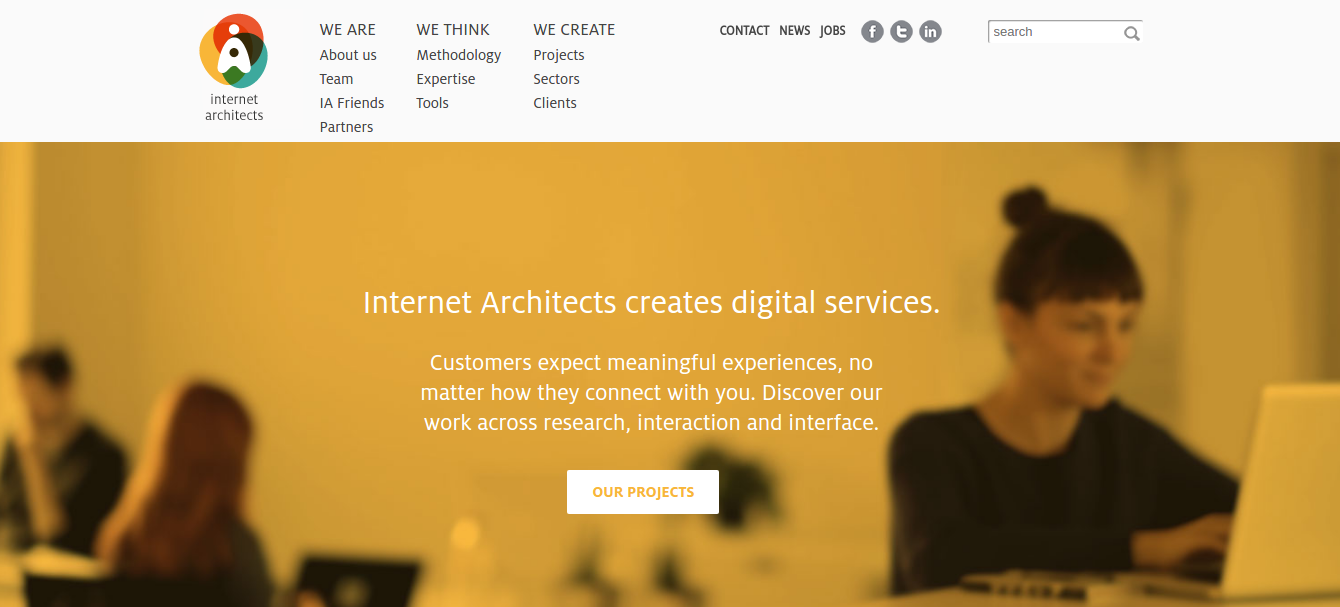 online creative agency internet architects