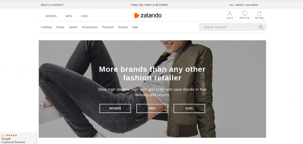 stratenet zalando