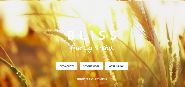 Creative agency Bliss