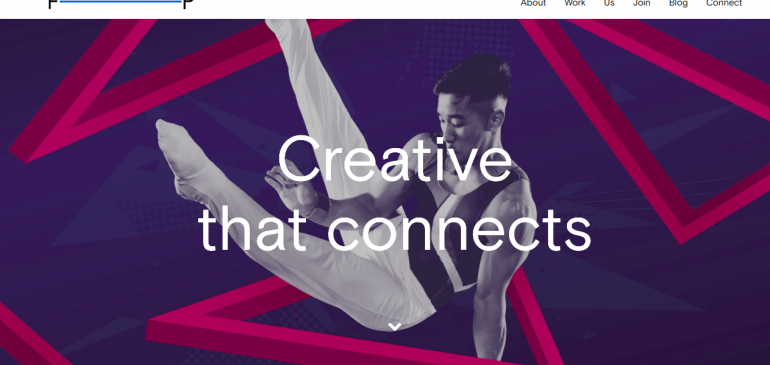Creative Agency Front Page