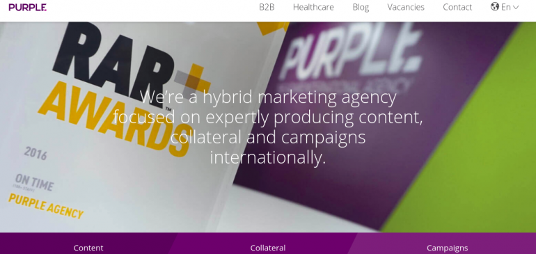 Online Creative Agency The Purple Agency